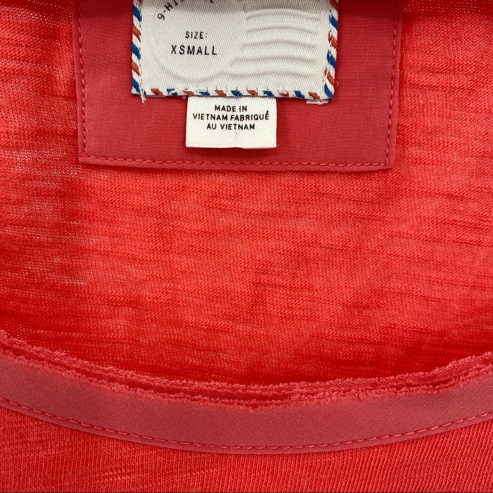 Anthropologie Postmark Short Sleeve Top Size XS - Picture 3 of 4